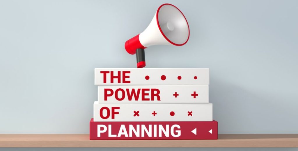 the power of planning with megaphone